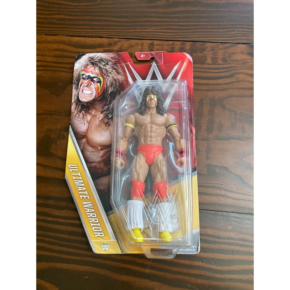 WWE Ultimate Warrior Action Figure NIP 2015 Mattel American Wrestler